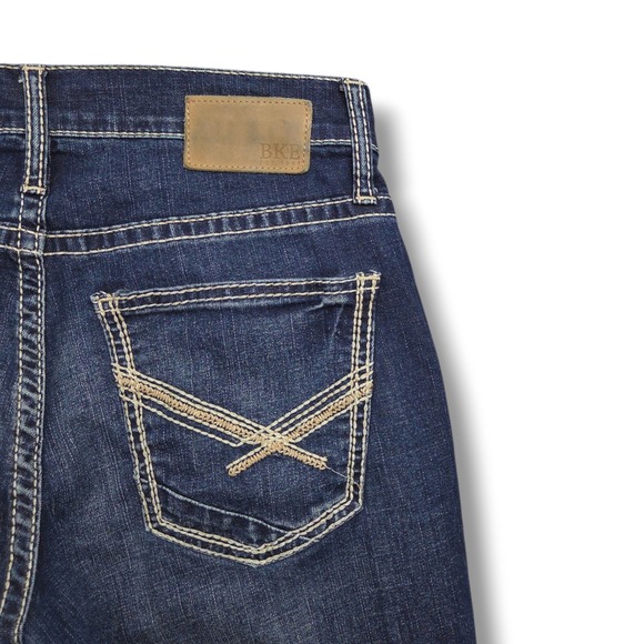 BKE Jake Straight Jeans Mens 31 x 30 Dark Wash Mid Rise - Picture 7 of 12